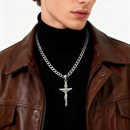 🔥✨Collar colgante de cruz para accesorios