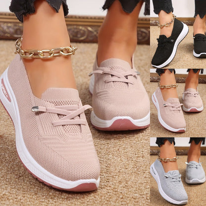 💖🎁【Oferta por tiempo limitado】【Tallas 36-41】Zapatos casuales ligeros y cómodos para mujer – Cómodos y ligeros, ideales para el uso diario | Sin cordones