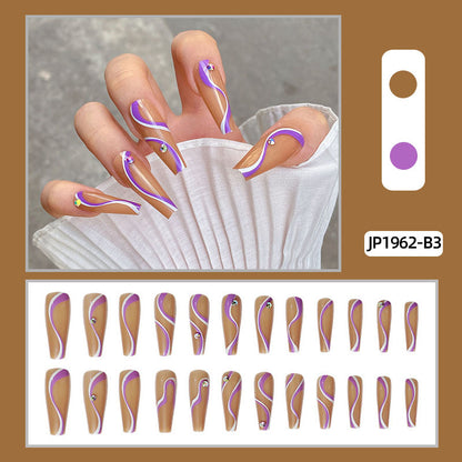 🔥✨💅【Různé styly】Nositelné samolepky na nehty