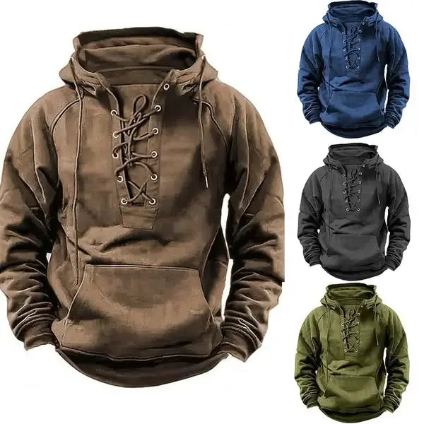 【S-3XL】🧥Pánská retro mikina z čisté bavlny, volný střih a zeštíhlení