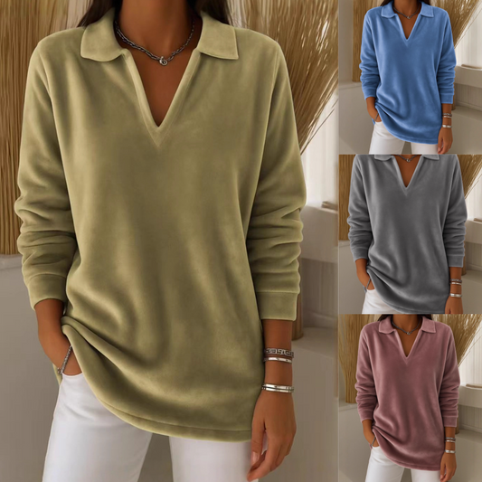 【S-3XL】Nova ženska casual retro pulover z dolgimi rokavi-4177559