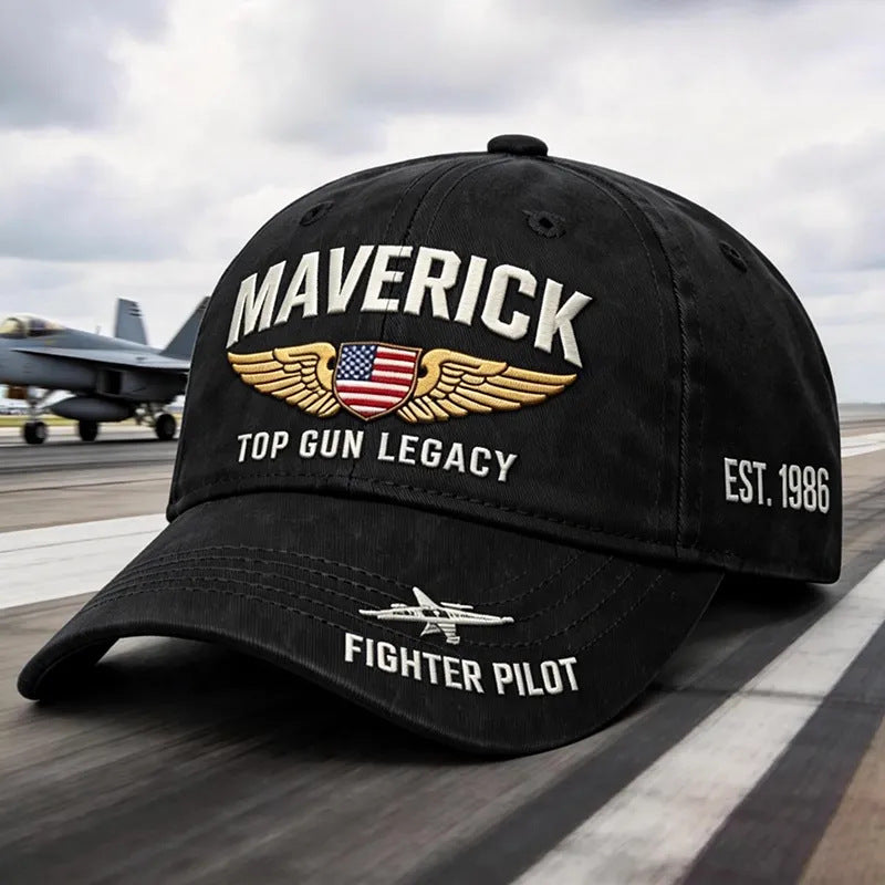 🧢✈️Tato baseballová čepice s nastavitelnou velikostí je inspirována stíhacím letectvem a je ideální volbou pro milovníky stíhacích letadel.
