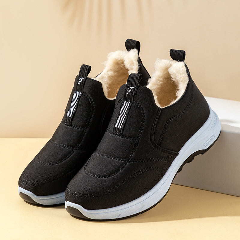 👞 Női téli cipő meleg pamutból, vízálló és melegítő.