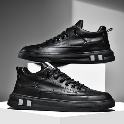 🔥【Rozmiary 39-44】 Nowe Męskie Nowoczesne i Elastyczne Skórzane Buty 2025-4181912