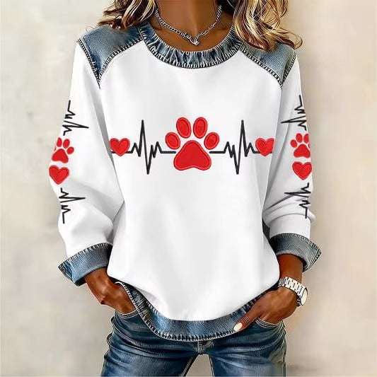 🔥⛄【S-5XL】Nová podzimní/zimní mikina s potiskem vysoké kvality