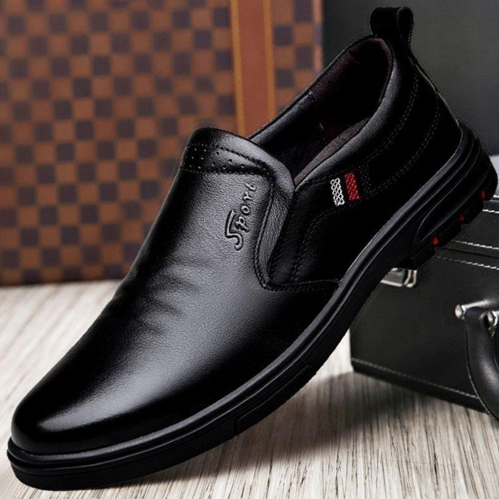 🔥👞【Veľkosti 38-44】💖Nová pánska obuv do práce z pravej kože z roku 2026, ležérna, pohodlná a mäkká.