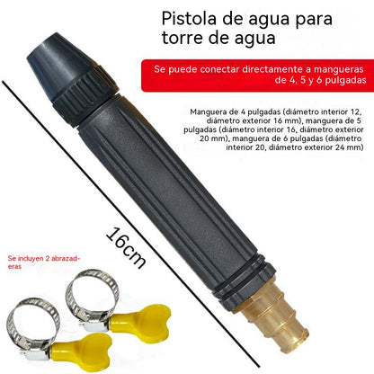 Último día con 55% de descuento: 【2 juegos por 26 euros】Pistola pulverizadora de alta presión para uso doméstico