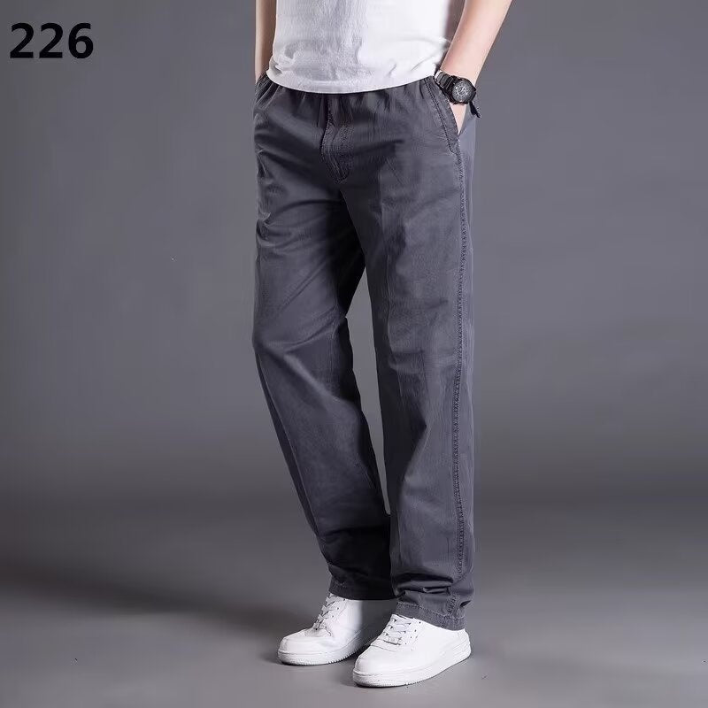😎👖【Ειδική προσφορά🔥】Ανδρικά καθημερινά παντελόνια καργκό σε μεγάλα μεγέθη – φαρδιά και άνετα