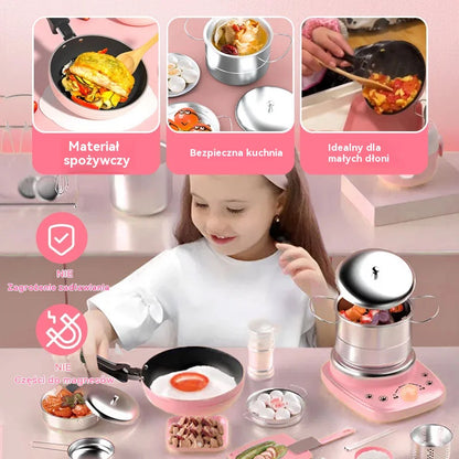 🎁 Najlepszy prezent dla dzieci 🍳 Małe zabawki kuchenne dla dzieci - 4187946