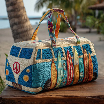👜Bolsa de viaje acolchada Hippie Van