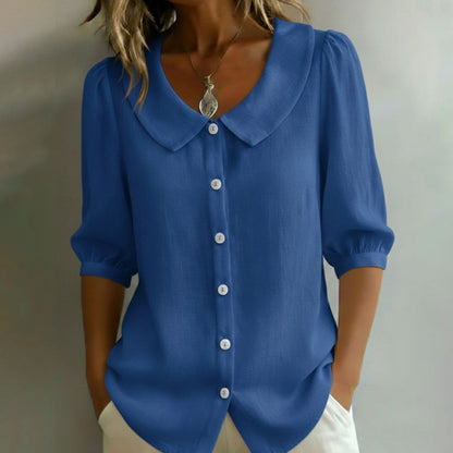 🌸【S-3XL】Dámský jarní kardigan s krátkým rukávem a knoflíky -- Možnost platby na dobírku✅