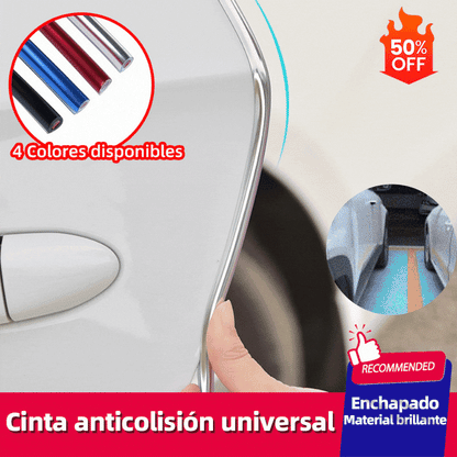 💥【5/10/15M】🚗🚗 Cinta protectora universal contra impactos para puertas, capó y maletero del coche