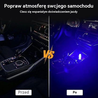 【50% ZNIŻKI!】【Kup 1, a 2 dostaniesz gratis】Lampka nocna do samochodu z USB-4173104