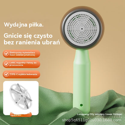 ✨ Quitapelusas elektryczny przenośny wielofunkcyjny – profesjonalny do odświeżania dzianin, wełny i bawełny 👕🧥🧶- 4183050