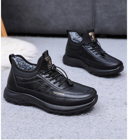 ⛄ Ciepłe i swobodne buty sportowe z bawełny aksamitnej z grubą podeszwą