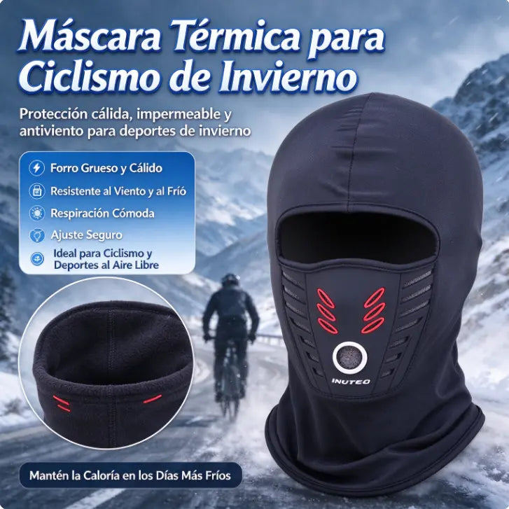 ☀️🔥Máscara facial completa, resistente al frío, esquí, invierno, resistente al viento y cálido, unisex