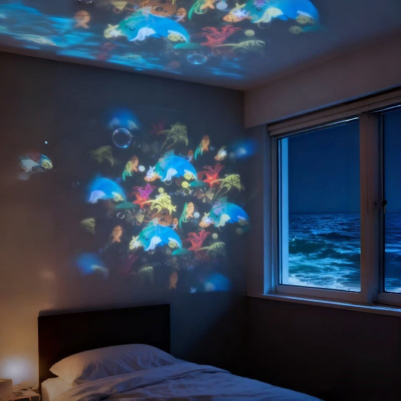 💖🌙【Oferta por tiempo limitado】¡Luz proyector LED giratoria dinámica 2026! ☁️🔥✨