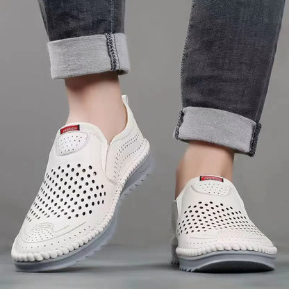 🔥Kupte 1 a dostanete 1 zdarma 2025 ručně vyráběné prodyšné a pohodlné boty z hovězí kůže-4034145