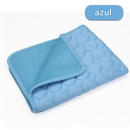 🧊⚡ ¡Rebajas de verano! Alfombrilla refrescante para mascotas (sin agua) – Tejido Oxford transpirable