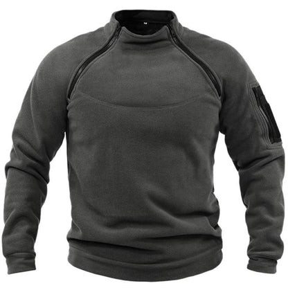 🎉✨【S-4XL】2025 nowa moda męska zimowa ciepła polarowa kurtka bazowa, bluza