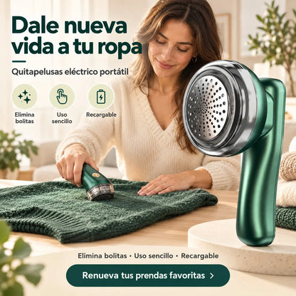 👚✨ Quitapelusas eléctrico portátil multifuncional quitapelusas profesional para prendas de lana punto y algodón 👕🧥🧶