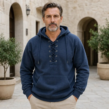 【S-3XL】🧥Pánská retro mikina z čisté bavlny, volný střih a zeštíhlení