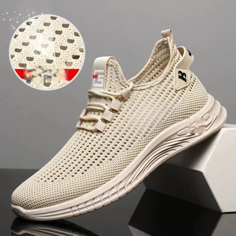 🔥👟【39-44】Zapatillas casuales para hombre - Cómodas, transpirables de malla, antideslizantes y de moda