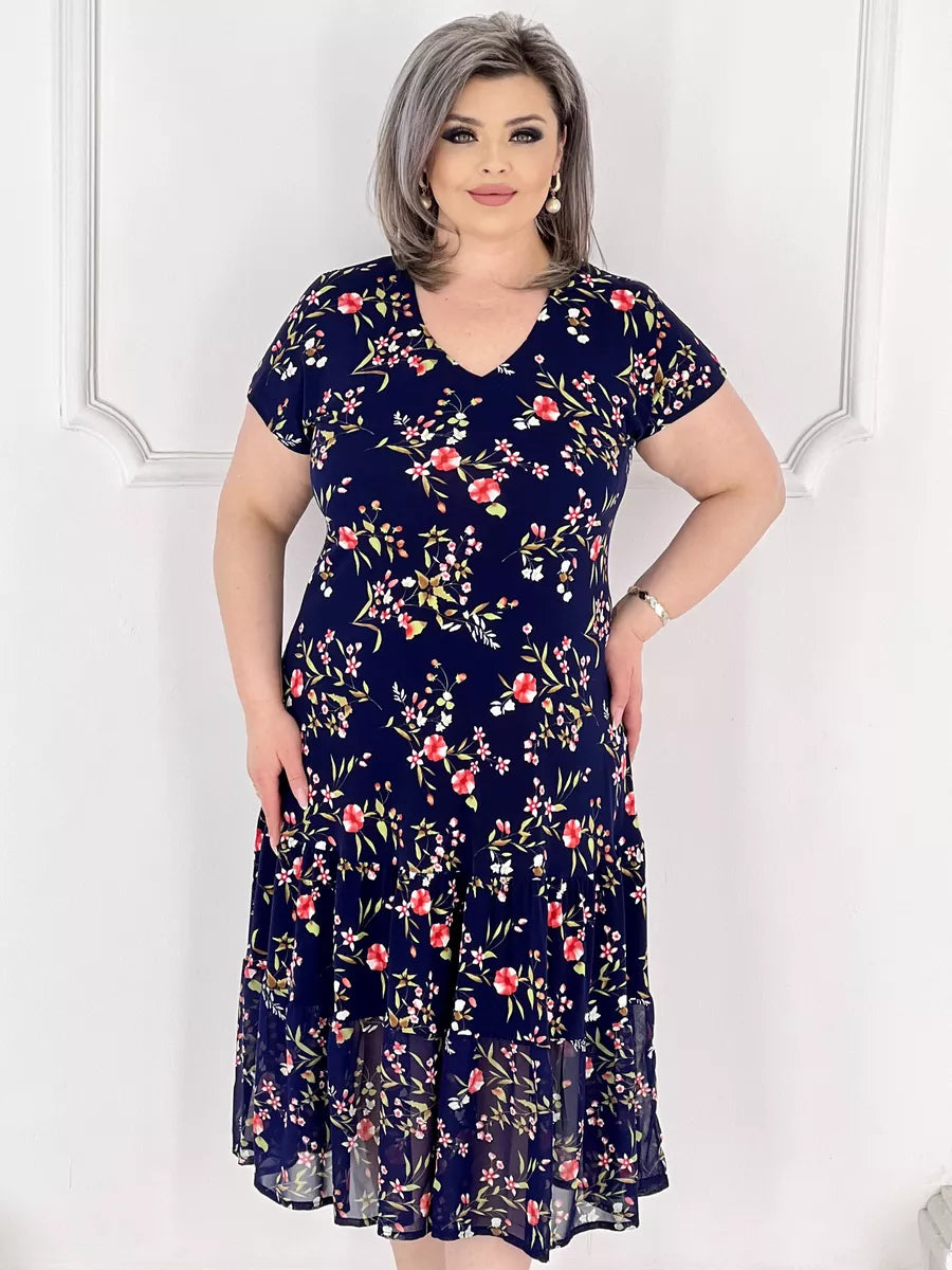 💥💕【S-5XL】Vysoce kvalitní, pohodlné, módní dámské šaty