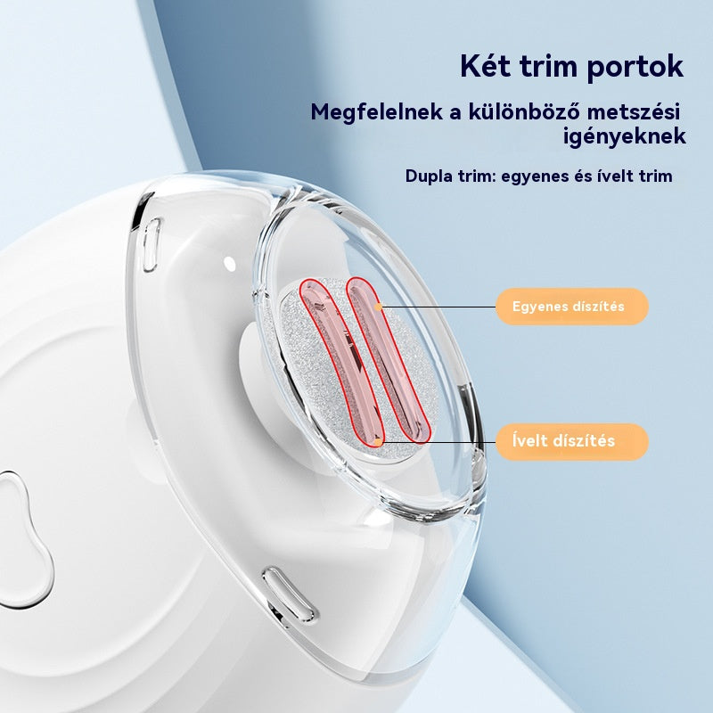 💅 Vásárolj 1-et, kapsz 2-t ingyen! ✨ Automata körömreszelő (1 darab), a biztonságos és gyengéd körömápolásért 👶🔧-4173919