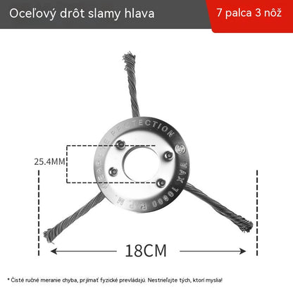 🧰🔥Poslední speciální nabídka【Kupte 1 a získejte 1 zdarma】🔥Ocelový drátěný vyžínač plevele