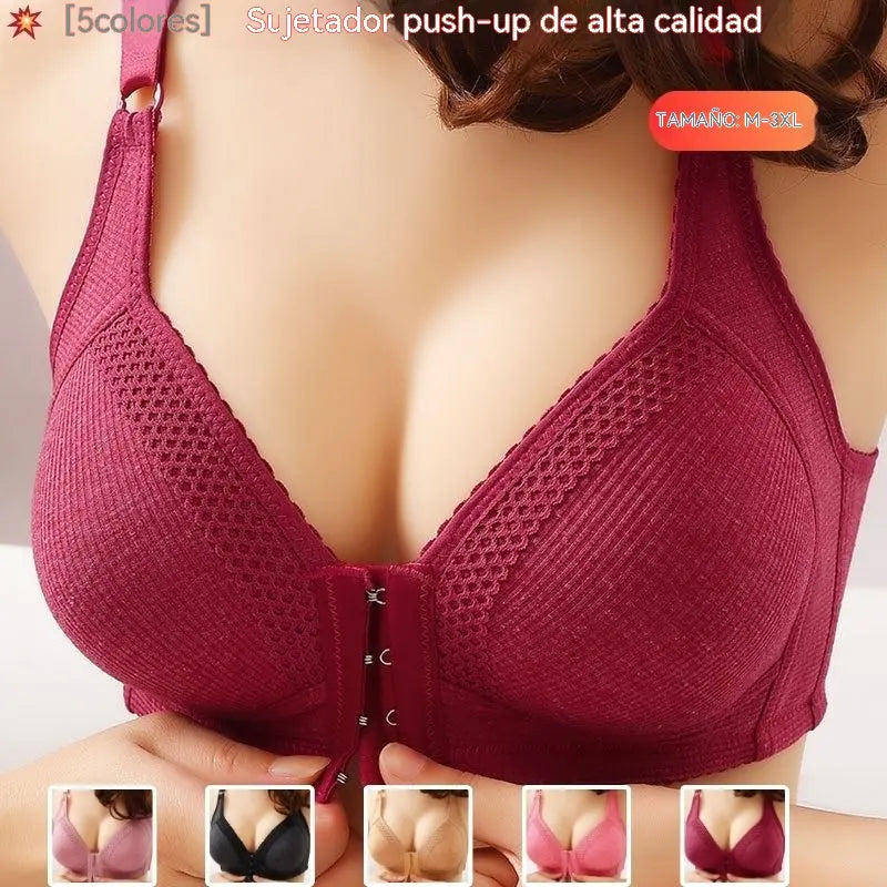 💕👙【3 por 36 euros】Sujetador de mujer de alta calidad con cierre frontal - Sin aros