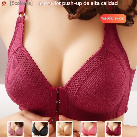 💕👙【3 por 36 euros】Sujetador de mujer de alta calidad con cierre frontal - Sin aros