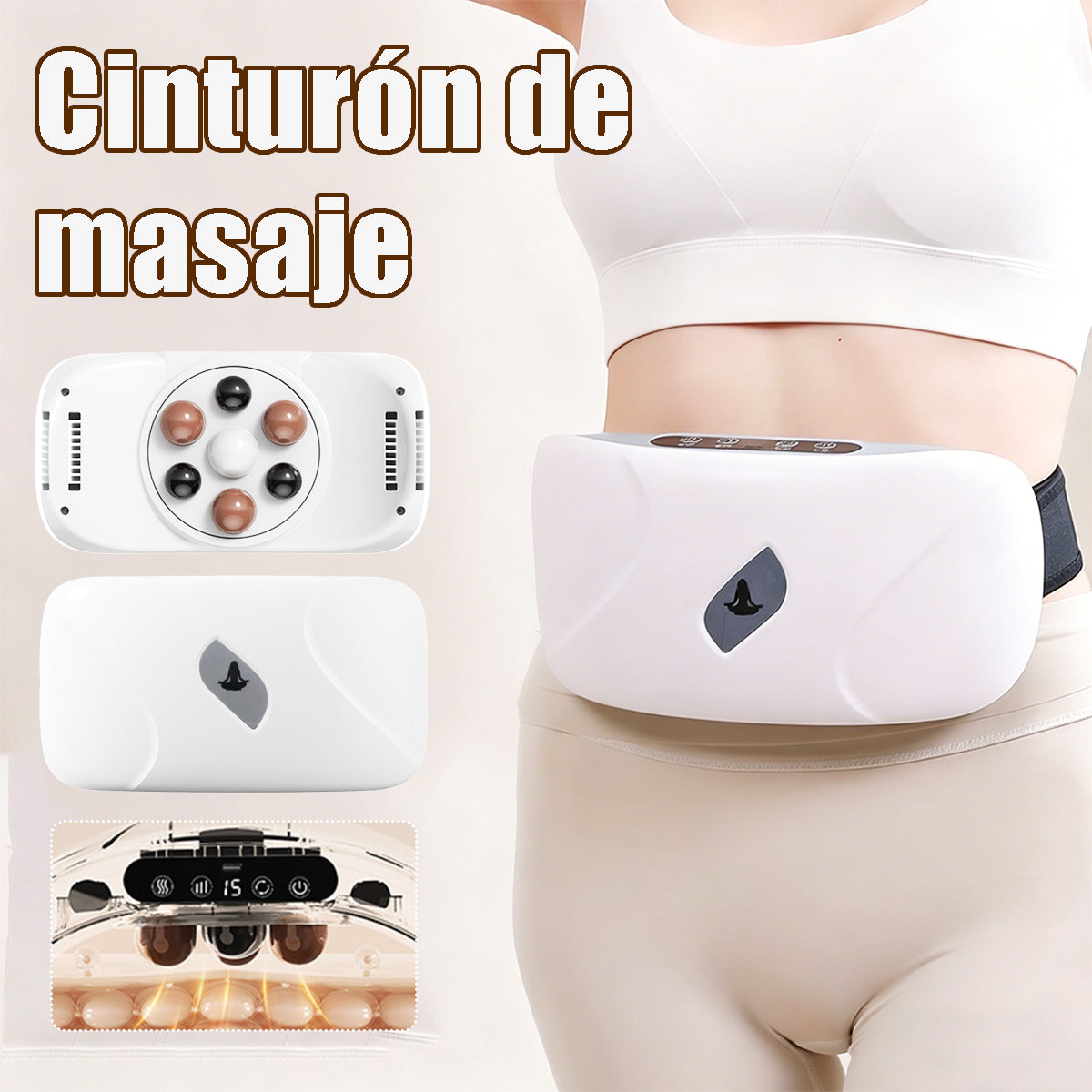 🔥Éxito de ventas 【Descuento del 50%】✨Máquina de masaje abdominal y quema de grasa. Ayuda a reducir la grasa de la cintura y el abdomen-4294034