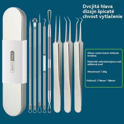 💓Legkelendőbb💥Orvosi minőségű mitesszereltávolító csipeszkészlet - 4203099