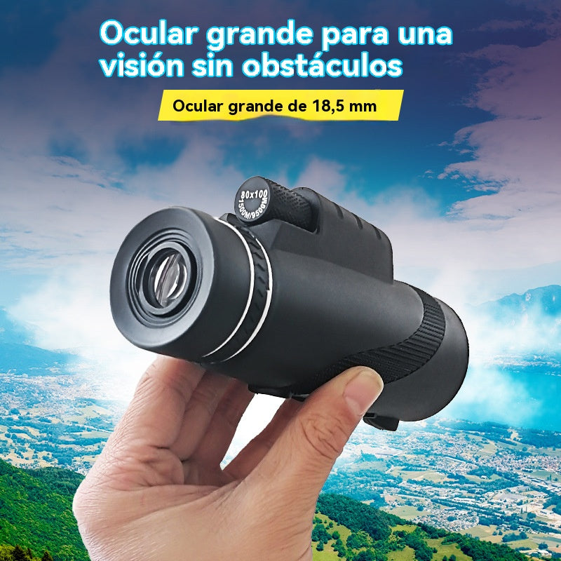 🔥🔭Telescopio monocular portátil de alta definición y alta potencia para exteriores de 40x60