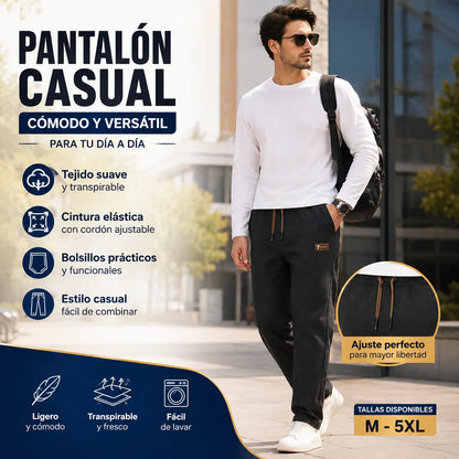 🔥🔥 [Especial Otoño Invierno] Serie 2026: Pantalones casuales de algodón puro de primera calidad
