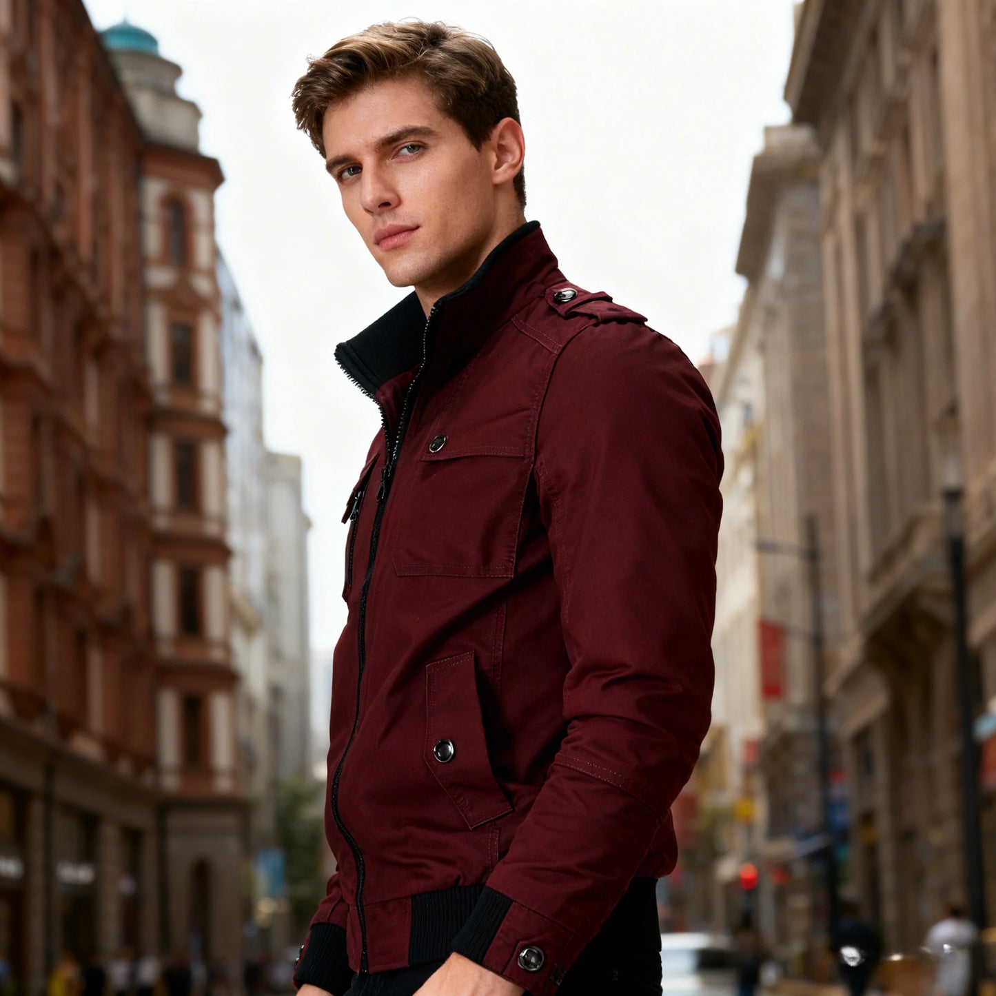 👍🔥 [M-5XL] Nova muška vojna jakna, teška, visokokvalitetna, topla-4171516