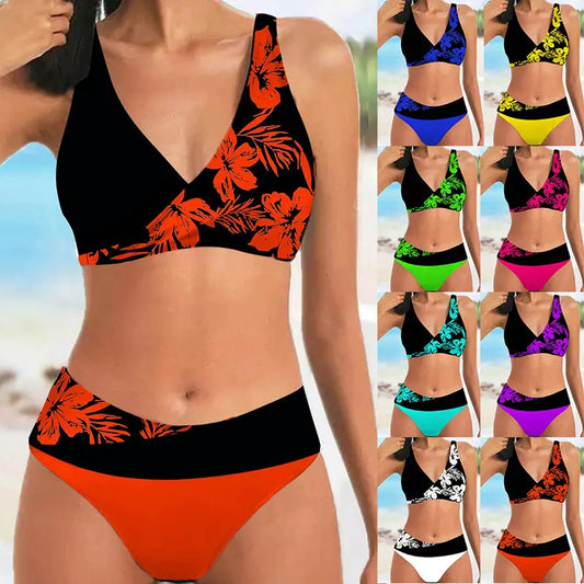👙【S~5XL】2026 nuevo traje de baño de bikini de dos piezas para mujer