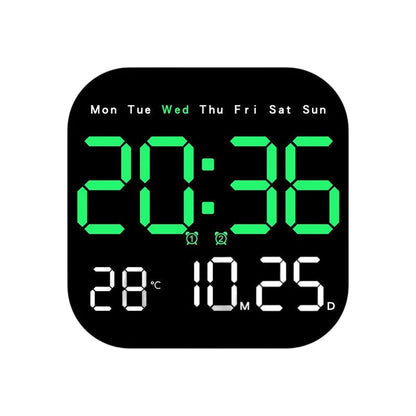 🕰️ ¡Más de 50.000 unidades vendidas!  Reloj digital para el hogar y la oficina: ¡despierte suavemente y olvídese de las alarmas molestas! También muestra la temperatura. 🌙