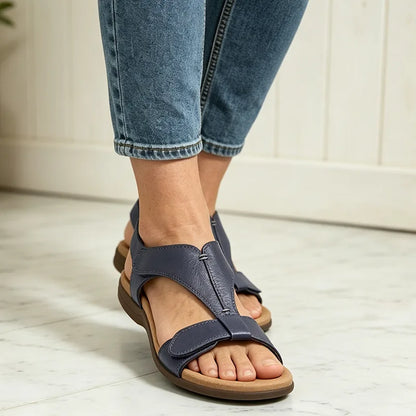 【36-43】Sandalias de verano con suela blanda y soporte de arco, casuales y cómodas.