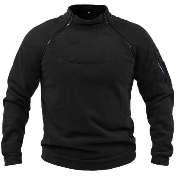【S-4XL】Φθινοπωρινά και χειμερινά ανδρικά ζεστά μακρυμάνικα μπλουζάκια εξωτερικού χώρου