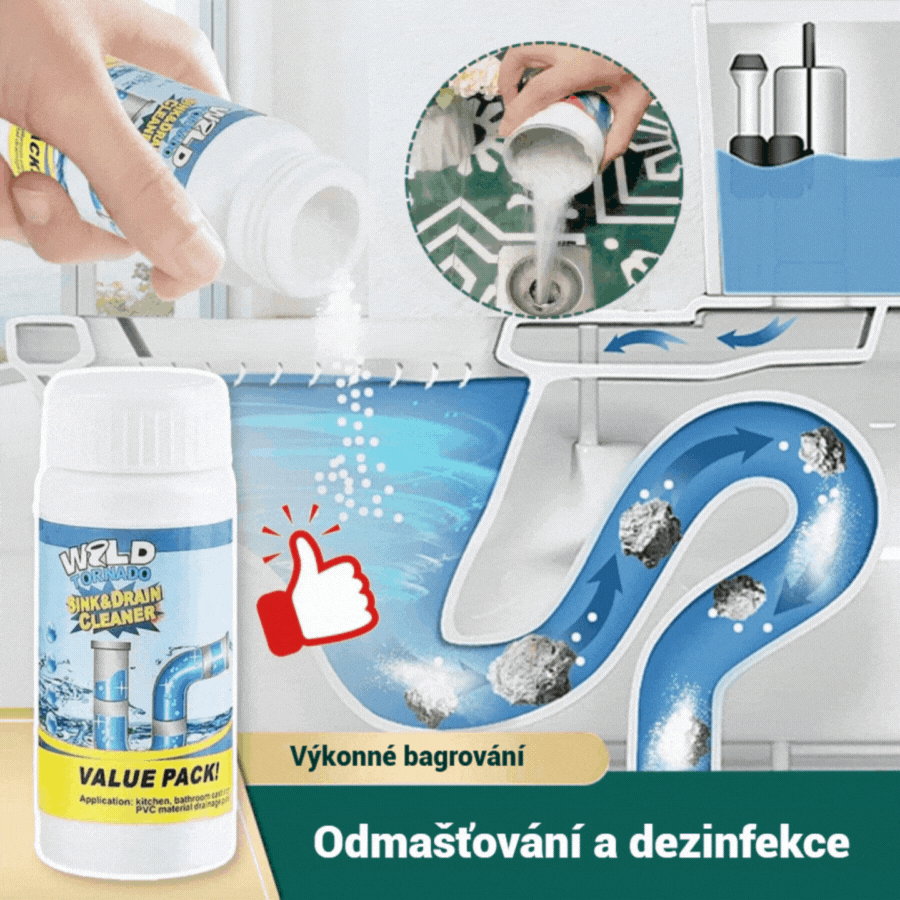 🛁💦【Kupte 2 a získejte 2 zdarma】🌟Čistič dřezů a odpadů: Pěna s vysokou hustotou z extraktů a rozkladných enzymů.-4142824