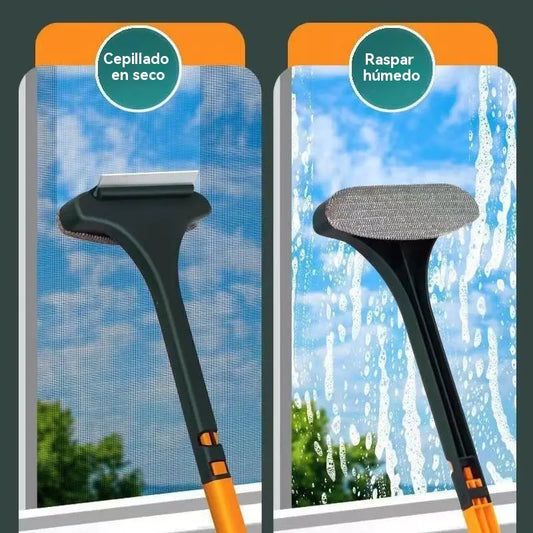 🧼Compra 1 y llévate 1 gratis✨Cepillo de limpieza multiusos 2 en 1✨Ayuda de limpieza eficaz