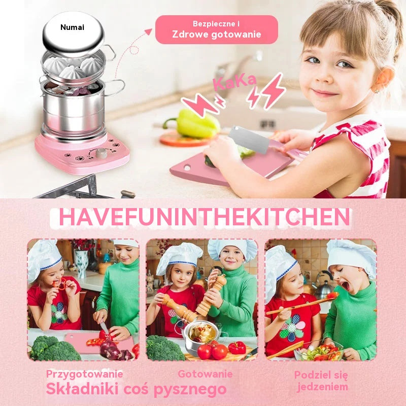🎁 Najlepszy prezent dla dzieci 🍳 Małe zabawki kuchenne dla dzieci - 4187946