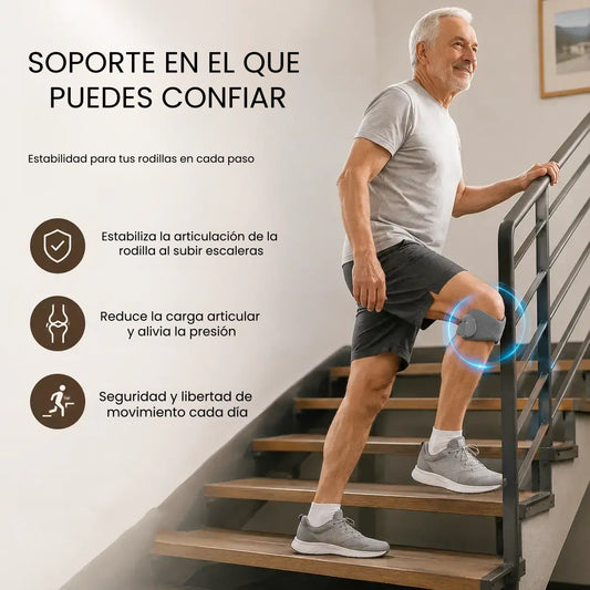 【paquete de 4】Rodilleras deportivas 👉 Las rodillas necesitan tiempo para recuperarse, y este equipamiento proporciona el soporte necesario.