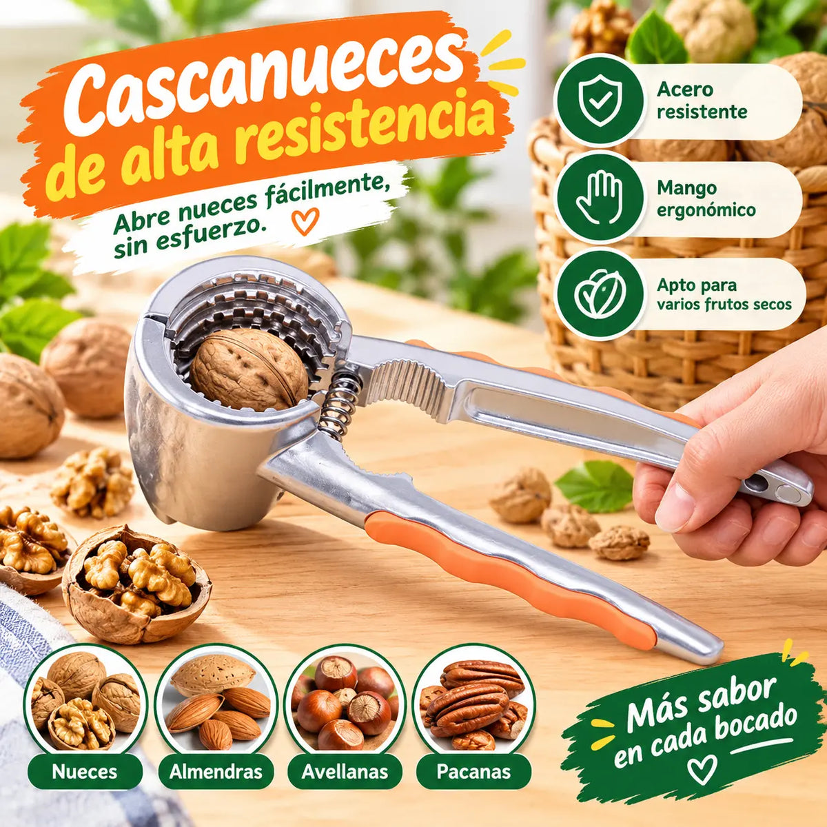 🌰Herramienta multifuncional para limpiar nueces