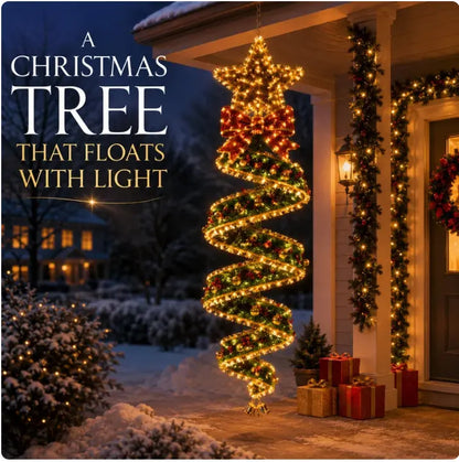🎄💥 50% sleva 🌿Kolekce spirálových LED závěsných svítidel s vánočním kouzlem ✨