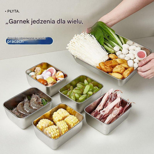 【50% OFF】😍 【10 za】Pudełko do przechowywania żywności ze stali nierdzewnej, specjalnie uszczelnione i zapobiegające zamarzaniu - 4199627
