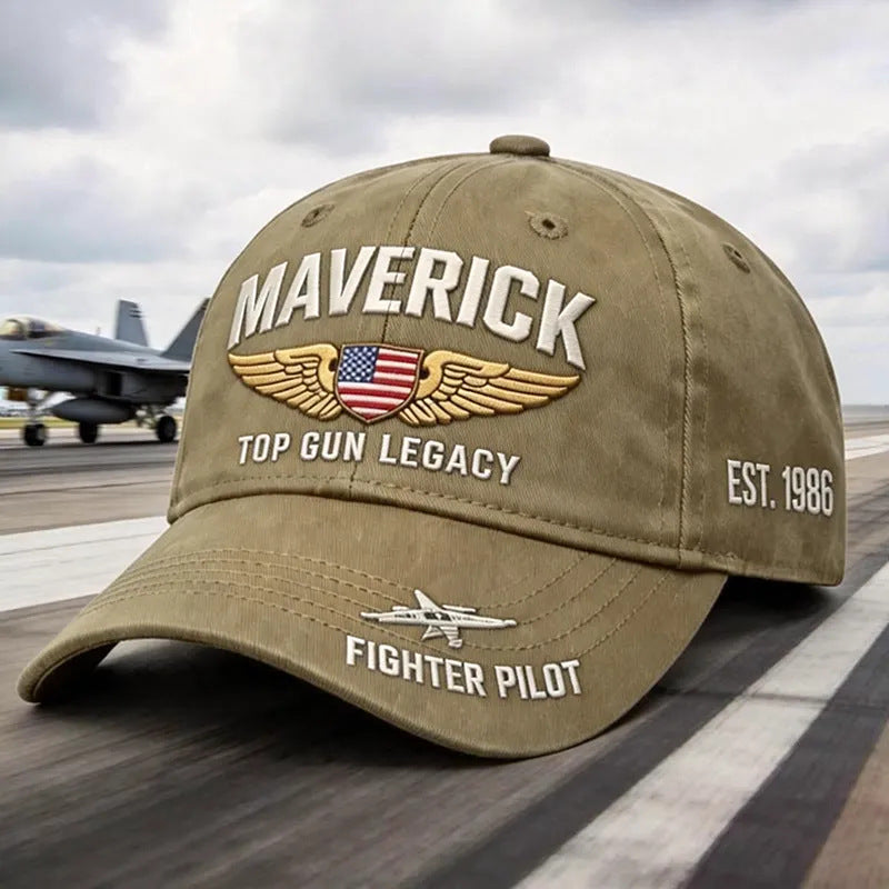 🧢✈️Tato baseballová čepice s nastavitelnou velikostí je inspirována stíhacím letectvem a je ideální volbou pro milovníky stíhacích letadel.