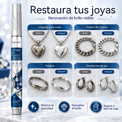🔥 Oferta por tiempo limitado: 50 % de descuento 🔥 Lápiz para reparar arañazos y retocar joyas de plata